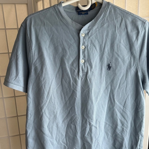 Men's Ralph Lauren Polo Short Sleeve Henley - Picture 1 of 3